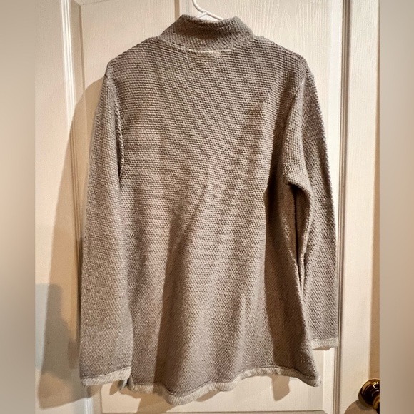 WILL NOT TAKE LESS Jadelynn Brooke Women's Long Sleeve 1/4 Zip Pullover Gray - Picture 6 of 7